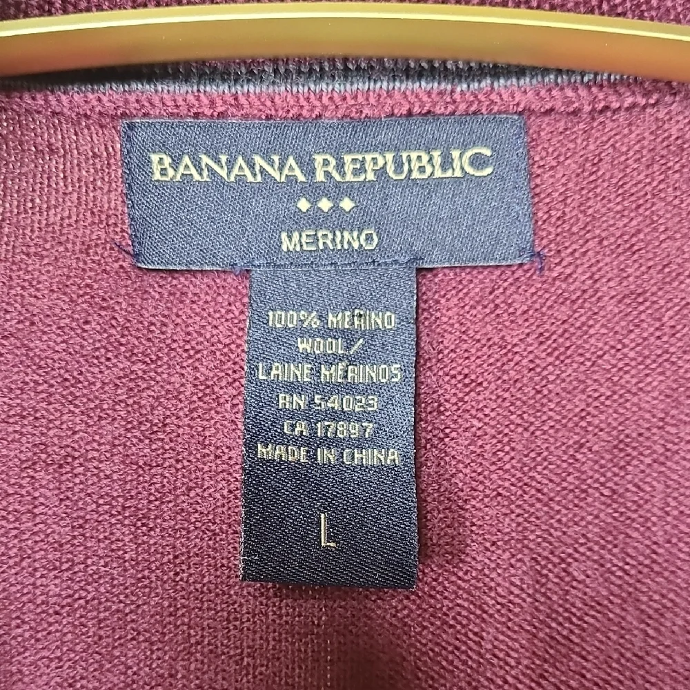 Banana Republic elegant maroon